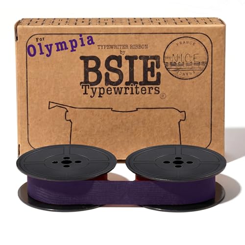 Cinta para máquina de escribir para Olympia - BSIE Typewriters, Niza, Francia (Morado)