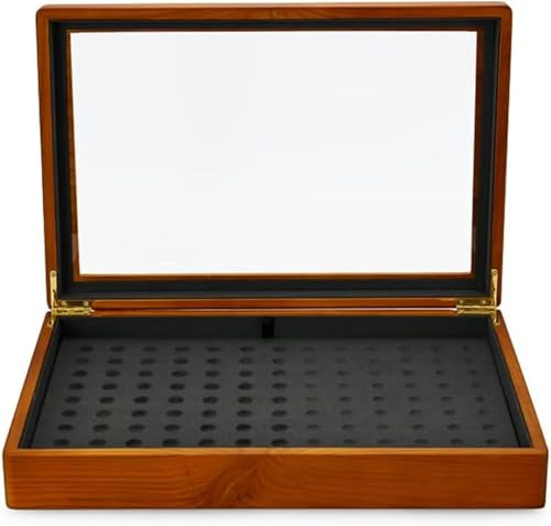 KEuLen Joyero de Madera, Caja Joyero, Joyero Madera, Caja de Madera for Guardar Joyas, Bandeja for exhibir Anillos, Caja for Guardar Pulseras, Cajas y organizadores de Joyas(D2)