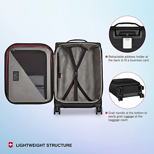 Victorinox 612419 Crosslight Frequent Flyer Plus Softside Carry-On - Lightweight Rolling Suitcase For Travel Essentials - Expandable Luggage thumb #3