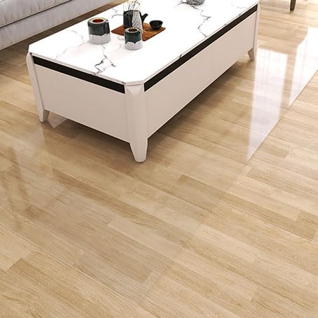hiayusm Protector Suelo Silla Ruedas Alfombra Vinilo Oficina Plastico Duro Transparente Alfombra Escritorio Moqueta PVC 100 x 150 cm (110cm×200cm)