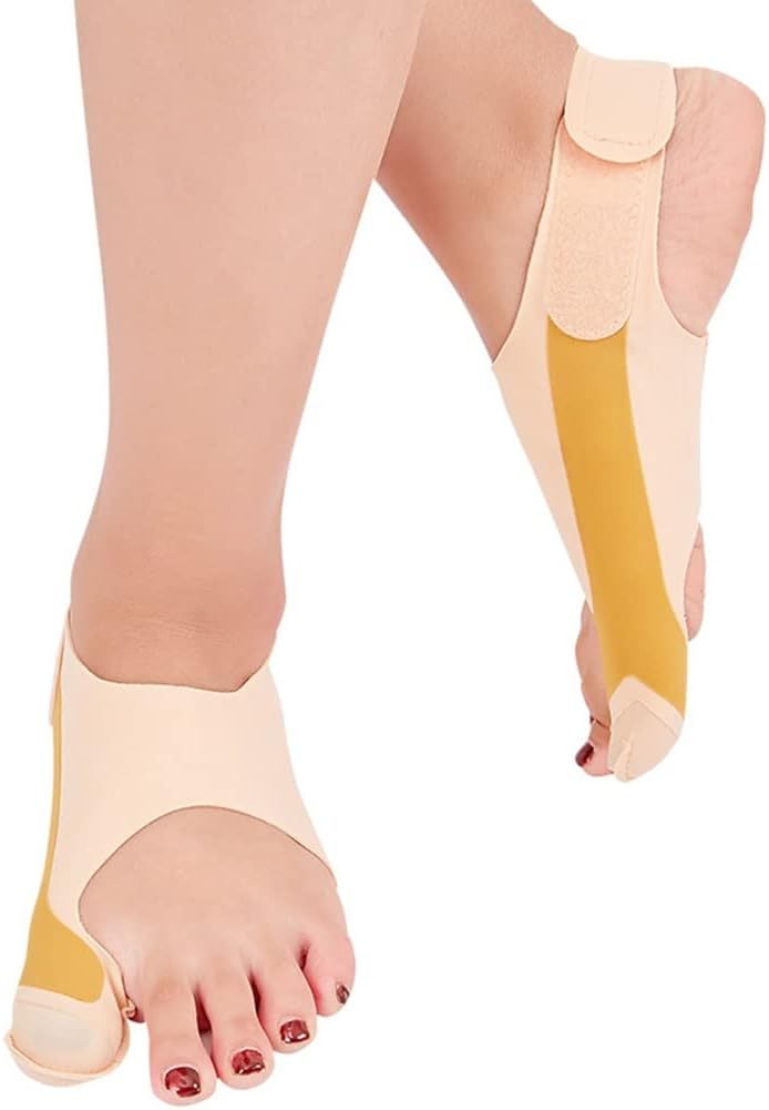 DEAVER Hallux Valgus Corrector,Toe Bunion Straightener Corrector,Alignment Pain Relief Big Toe Separator Straighteners for Hallux Valgus Hammer Toes