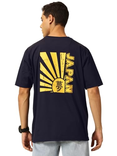 Image of Thomas Scott Men's | Graphic | Half Sleeve | Oversized Fit | 100% Cotton | Crew Collar | Casual Tshirt