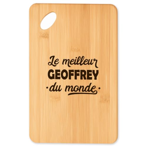 Planche à découper anti-rayures Super Geoffrey 2 en bambou sain - 2