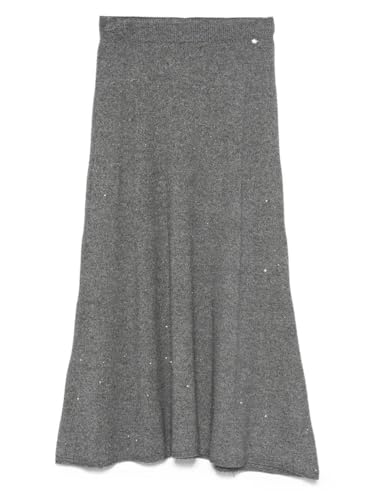 Jupe midi Liu Jo en viscose : le confort absolu sans plis pour rester chic toute la journée
