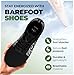 Hike Footwear HF Active - Active Lifestyle Pain Relief Barefoot Shoes, Wide Toe Box, Lightweight Breathable, Flexible Minimalist Walking Shoe, Experience Real Barefoot Feeling Black