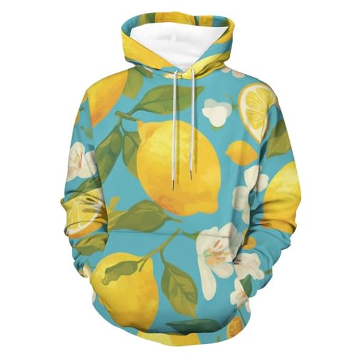 Sweatshirt jaune citron à manches longues idéal pour vos sorties urbaines