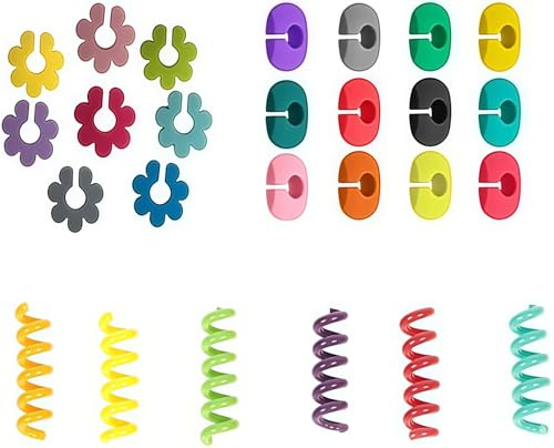 26piezas Marcadores de Copas de Vino de Silicona Para Copas de Vino, Para Fiestas, ChampáN, CóCteles, Martini, Fiesta Reutilizable Identificadores de Vidrio Accesorios Para Vino
