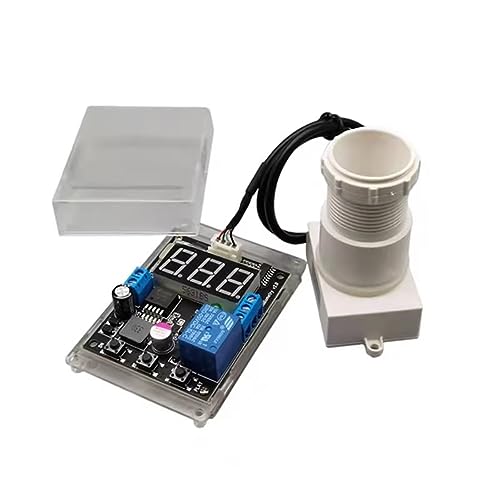 iDili Small-Angle Ultrasonic Ranging Module with Integrated Sensor for Display Distance Adjustable Distance Relay Output (24V, 1)