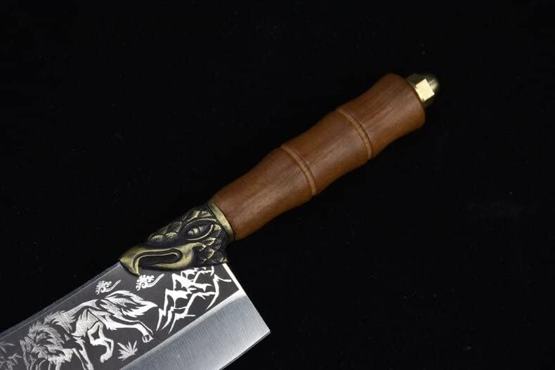 Miniatura 6 de Meat Cleaver Knife, Hand-forged Boning Knife Household Commercial Fruit Chopping Knife Small Butcher Knife