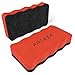 Arteza Magnetic Dry-Erase Board Foam Erasers, Set of 10, Ergonomic Shape with Thick Felt Pad, Office Supplies for Whiteboards, Lapboards, and Glass Boards