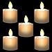 Pack of 12 Realistic and Bright Flickering Bulb Flameless LED Tea Light Fake Flameless Candles with Timer,Battery Operated Warm White with Dancing Flickering Bulb for Christmas/Wedding/Birthday Party