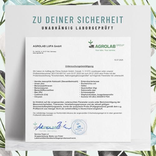 NATURTREU® Calcium hochdosiert mit Vitamin C vegan - 120 Kalzium Kapseln 800mg hochdosiertes Calcium pro Tagesdosis - Ohne Zusatzstoffe