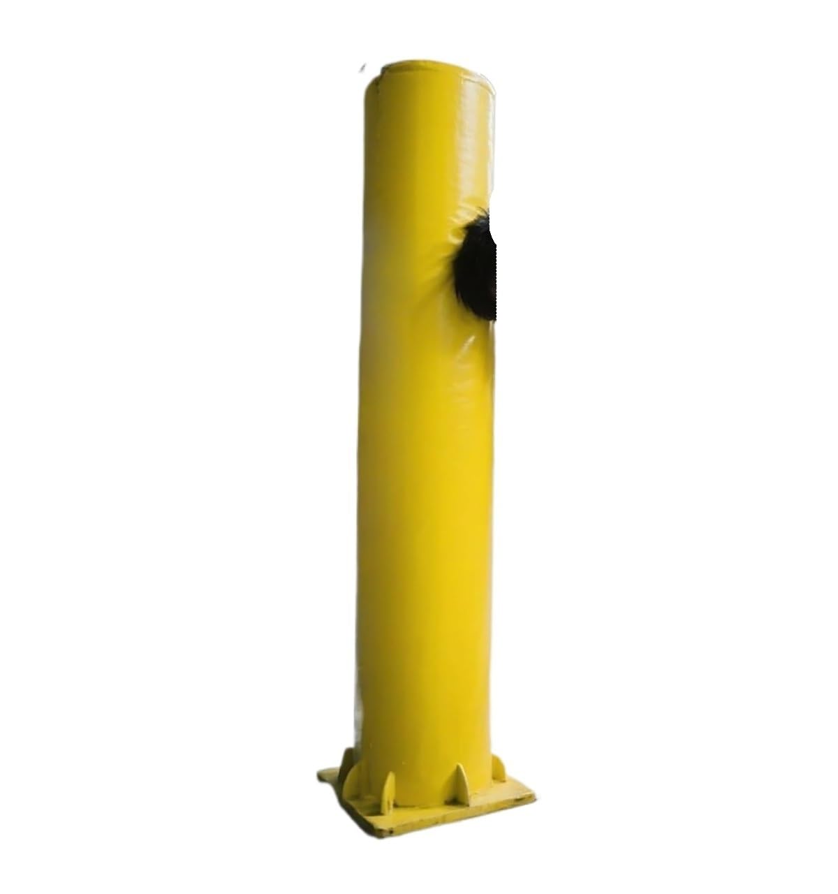Nakładka na kij do koszykówki 180 cm – Amortyzująca podkładka pod kolumnę – Pasuje do słupków o średnicy od 2 do 8 cali(Yellow,28cm)
