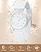 CIVO Relojes Mujer Grande Silicona: Reloj Señora Analógico Cuarzo con Números Arábigos Imagen de CIVO Relojes Mujer Grande Silicona: Reloj Señora Analógico Cuarzo con Números Arábigos