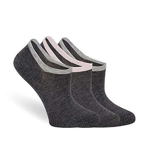 Image of LEMON Women's 3 Pack No Show Socks