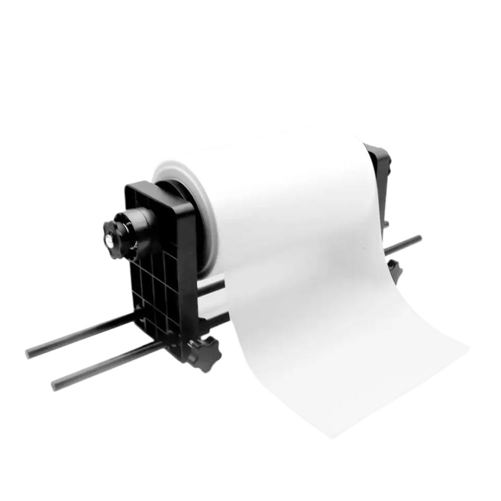 Equuqhrhh Onecolor Dtf Film Paper Roll Stand Holder Compatible With Xp15000 I3200 L18050 L805 R1390 L1800 L800 Xp-15000 A3+ A3 A4 Up To 33Cm Width