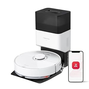 roborock Q7 Max+ Robot Vacuum Cleaner, Hands-Free Cleaning for up to 7 Weeks, Robotic Vacuum with APP-Controlled Mopping, 4200Pa Suction, No-Mop&No-Go Zones, 180mins Runtime