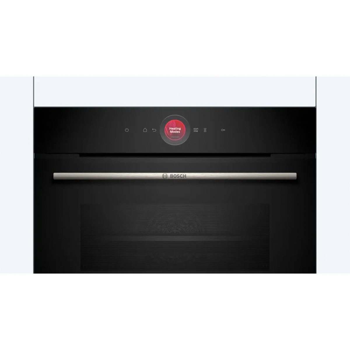 Bosch Serie 8 CBG7341B1 Einbau-Kompaktbackofen 60x45 cm Schwarz Selbstreinigend Air Fry Touchscreen