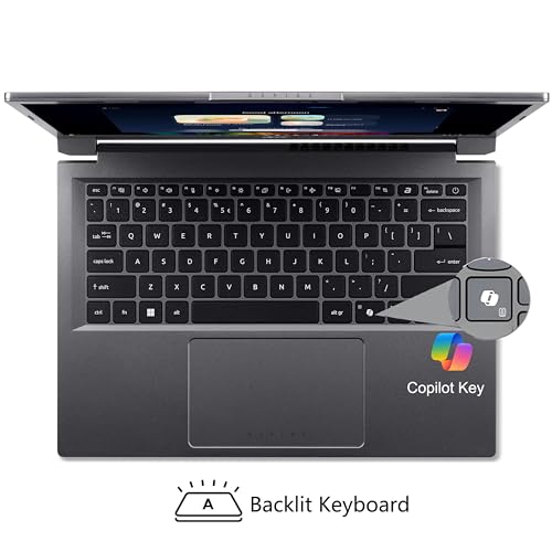 Acer 2026 Touchscreen Laptop Computer, Intel Core Ultra 7 up to 4.8 GHz, 32GB RAM, 1TB SSD, 500GB Ext. HDD, 14" WUXGA, Backlit KB, Long Battery Life, Windows 11 Home, AI PC for Business & Students - Image 6