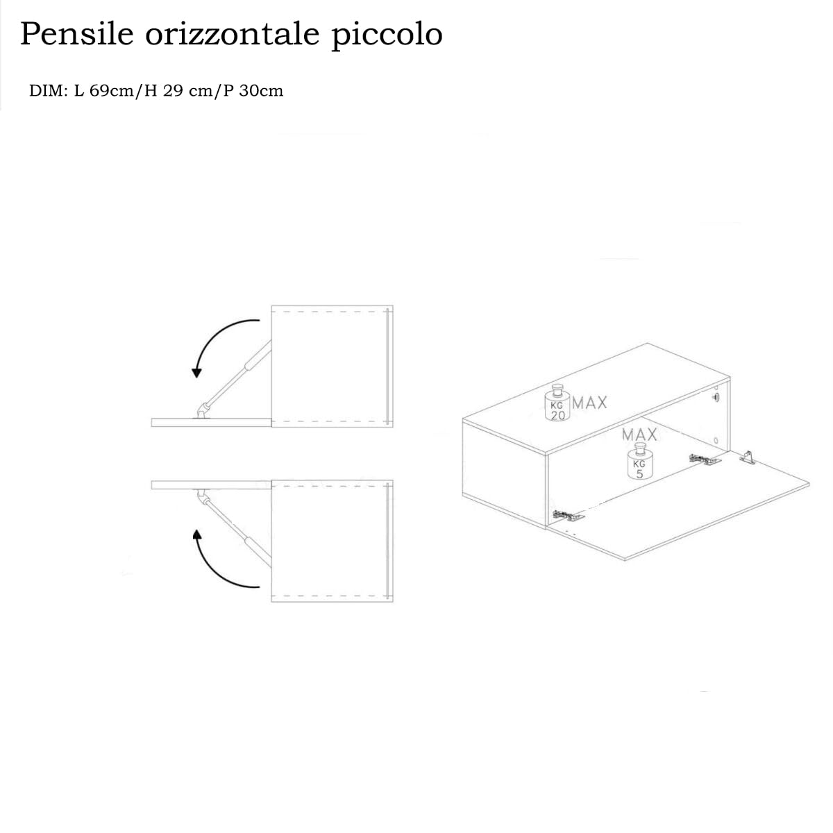 ARREDO DA CASA Parete Attrezzata Soggiorno Design Moderno 290x210 cm con 1 Mensola 4 Pensili Sospesi e Mobile Porta TV con Cassetti e Piano d’Appoggio Bronzo Beige e Noce PAL61