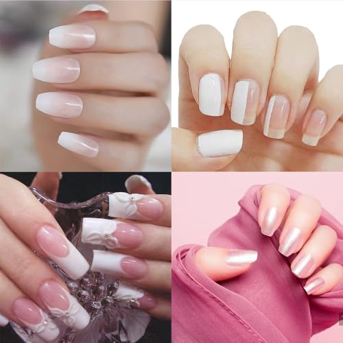 Sarini 4 Rollen Nagelreparaturband, Nagelkunst-Werkzeug, Seidenband, Nagelaufkleber zur Reparatur beschädigter Nagelspitzen