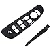 Plug&Play Window Switch Bezel for Dodge Ram 1500 2500 3500 Switch Panel Accessories with Tool, Black 5HZ71XDVAE, 5HZ71XDVAD, 5HZ71XDHAE, 5HZ71XDHAD & 5HZ71WL5AE