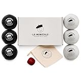 La Mondiale   Jeu de pétanque d’intérieur – Kit 6 Boules + cochonnet – pour Enfant & Adulte – Utilisable sur Toutes Surfaces – Idée Cadeau Fun
