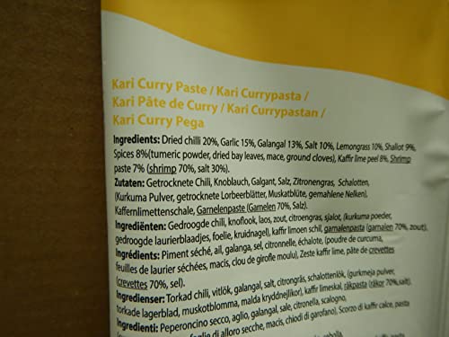 NITTAYA - Kahri Gelbe Currypaste - (1 X 1 KG)