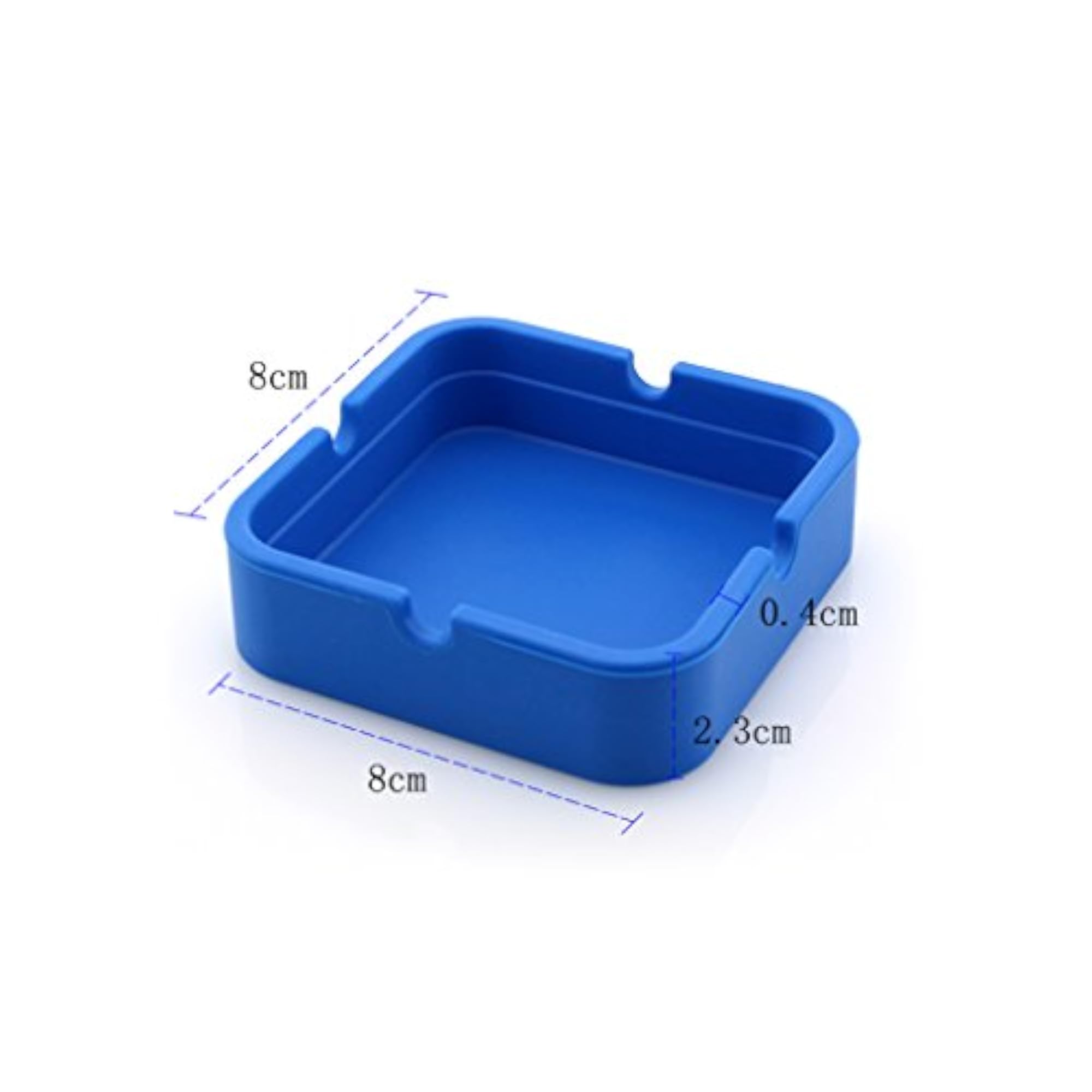 Silicone Ashtray Ash Tray, Black