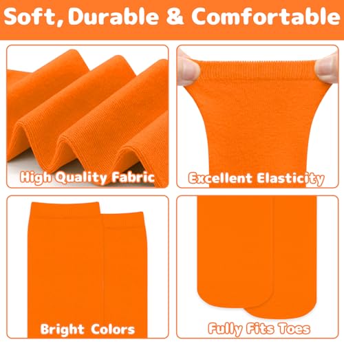 Image of Olreco 1 Pack Toddler Kids Youth Soccer Socks Girls Boys Baseball Socks Youth Knee High Softball Football Accessories Cotton