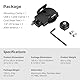 SMALLRIG Universal SSD Halterung mit Kabelklemme für Blitzschuh, 40–60 mm Klemmbreite, SSD-Halterung für MagSafe, für Samsung T5/T7 SSD, für Sandisk SSD, für iPhone und Kameragehäuse – 5196
