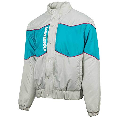 Umbro Resort Ski Bomber Anorak, Gris, Azul, S Unisex Adulto
