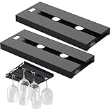 Photo Gallery tkxjry 2 pezzi portabicchieri sospeso, 25.3 * 11 * 2cm portabicchieri appendere, porta bicchiere di vino appeso, supporto per calici vino senza foratura, wine glass rack, für familie hotel bar (nero) Photo Gallery tkxjry 2 pezzi portabicchieri sospeso, 25.3 * 11 * 2cm portabicchieri appendere, porta bicchiere di vino appeso, supporto per calici vino senza foratura, wine glass rack, für familie hotel bar (nero)