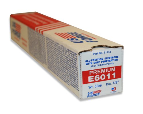 US Forge Welding Electrode E6011 1/8-Inch by 14-Inch 5-Pound Box #51133