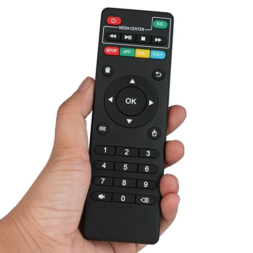 Replacement X96 Mini Remote Control X96 S905W Compatible for MXQ Pro 4K,T95M,T95N,T95X,MX9,H96,H96 pro+ Android TV Box Remote Control for KODI Box