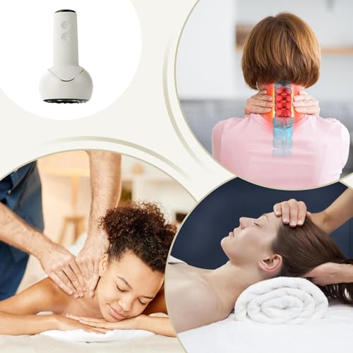 Machine à ventouses électrique rechargeable avec affichage LCD pour massage du dos - 4