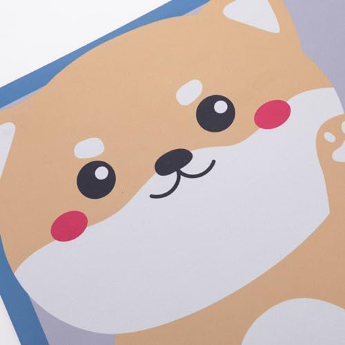Image of UMAI X SAVYA Home Multipurpose Mat for Kids Bedroom, Play Area, Living Room, Bathroom, Shower | 60 x 40, Lavender | Anti-Skid, Cartoon Design