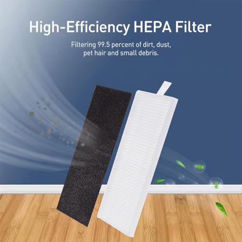 Image of Replacement Accessories Compatible with Ecovacs Deebot U2 Pro /U2 /DGN22 Robot Vacuum cleaning accesoriesU2 Pro /U2 /DGN22 (ED Y1 HEPA4)