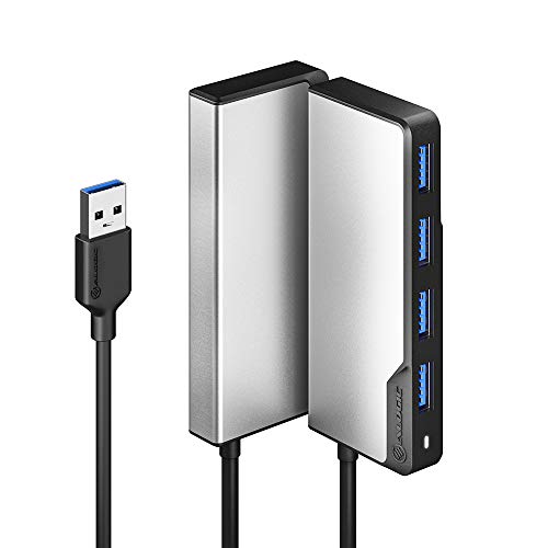 Alogic USBA Fusion Swift 4-in-1 Hub - 4 x USBA (USB 3.0) - Space Grey