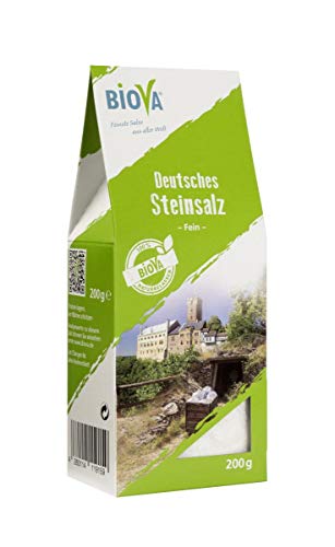 Steinsalz Biova Gourmetsalz Deutsches Fein 0,1-0,7mm 200g