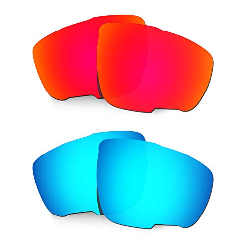 Lentille de rechange rouge pour lunettes Rudy Sintryx : verre de remplacement renforcé