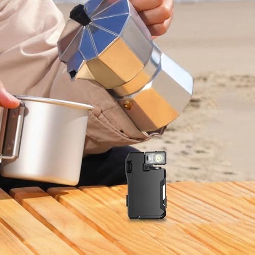 Petite lampe de poche portable brillante et aimantée pour le camping