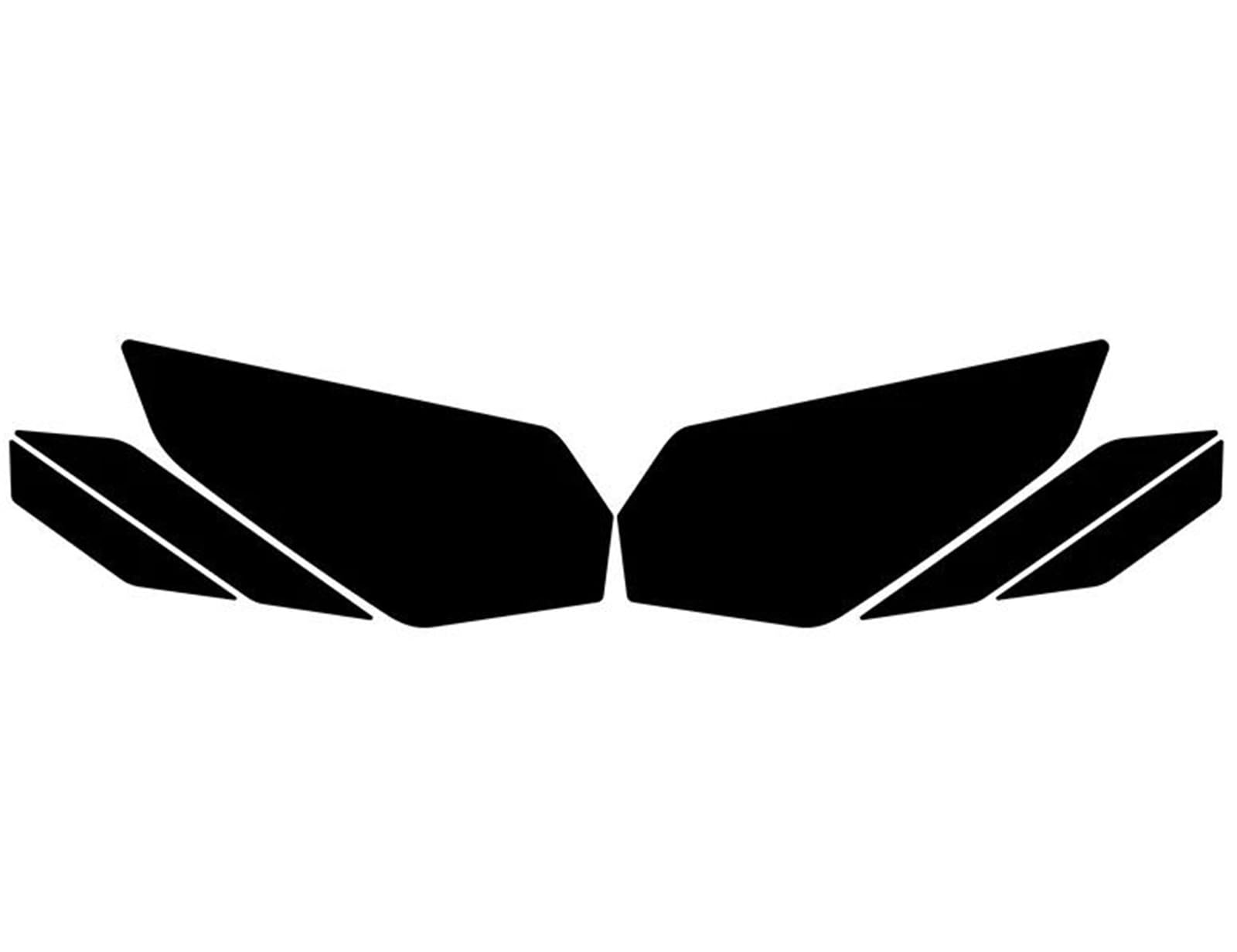 Ysdsls Color7 Motorcycle Body Fairing Sticker Tank Pads Gas Grip Traction Protector For Ninja 400(Color7)