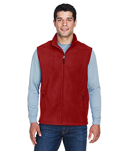 Ash City - Core 365 Men's Journey Fleece Vest 5XL CLASSIC RED
