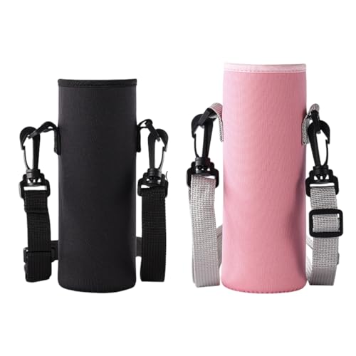 Materiale ultra morbido: il portabottiglie da trekking è realizzato in neoprene morbido, leggero e confortevole, ideale per bottiglie in acciaio inossidabile e plastica, bevande sportive e bevande energetiche. Il portabottiglie protegge la superficie della bottiglia da graffi, macchie, pressione e altri danni.