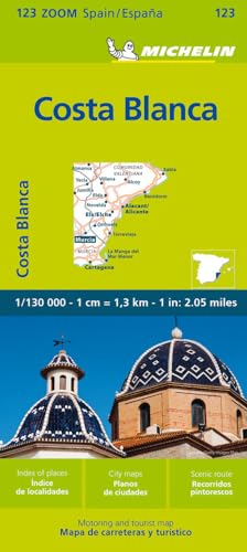 Mapa Zoom Costa Blanca (11123): Straßen- und Tourismuskarte 1:130.000: 123