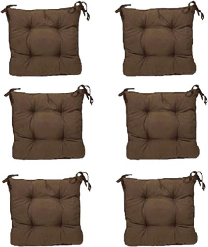 Labios, Watch Mosley Cojines para Silla de Comedor con Lazos, Suaves, cómodos, capitonados, Cuadrados, para Cocina, Comedor, Oficina, Sala de Estar, Patio Varios Colores...