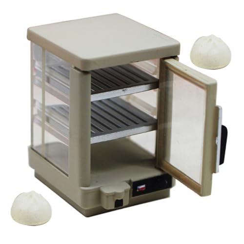 Kisangel 1 Ensemble Mini Cabinet Miniature pour Maison de Buns Vapés Vitrine Décorative et Fonctionnelle pour Micro Paysage et Accessoires de Chambre