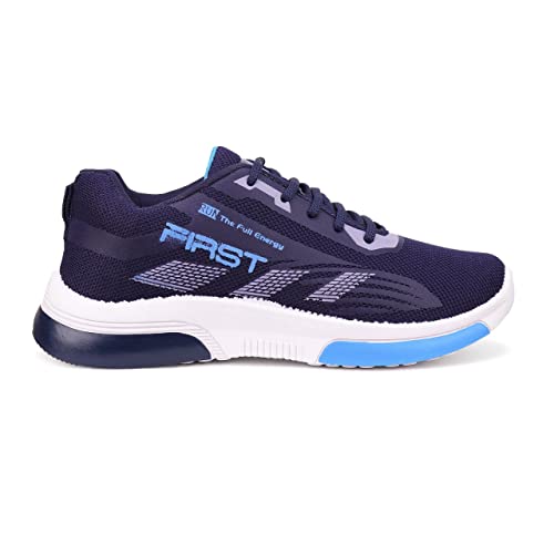 Image of Trendy Running Shoes for Men Sneakers for Men (Color- Blue) Size-10(37) R