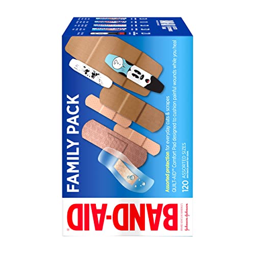 image for Band-Aid Brand Adhesive Bandage Family Variety Pack in Assorted Sizes 